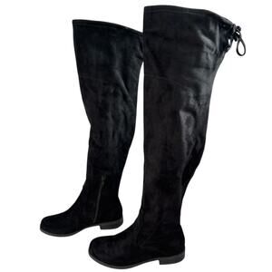 Unisa Huhvana Black Over-the-Knee Boots 7 in Box